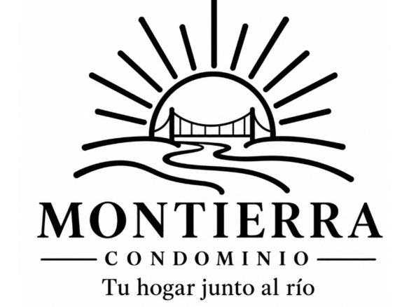 Montierra Condominio Logo, Tu hogar junto al rio