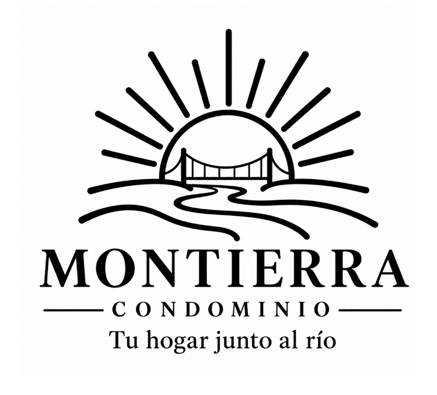 Montierra Condominio Logo, Tu hogar junto al rio
